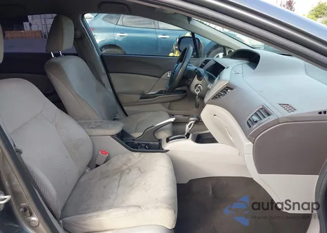 2012 Honda Civic Hybrid from USA, damaged, VIN JHMFB4F21CS000648